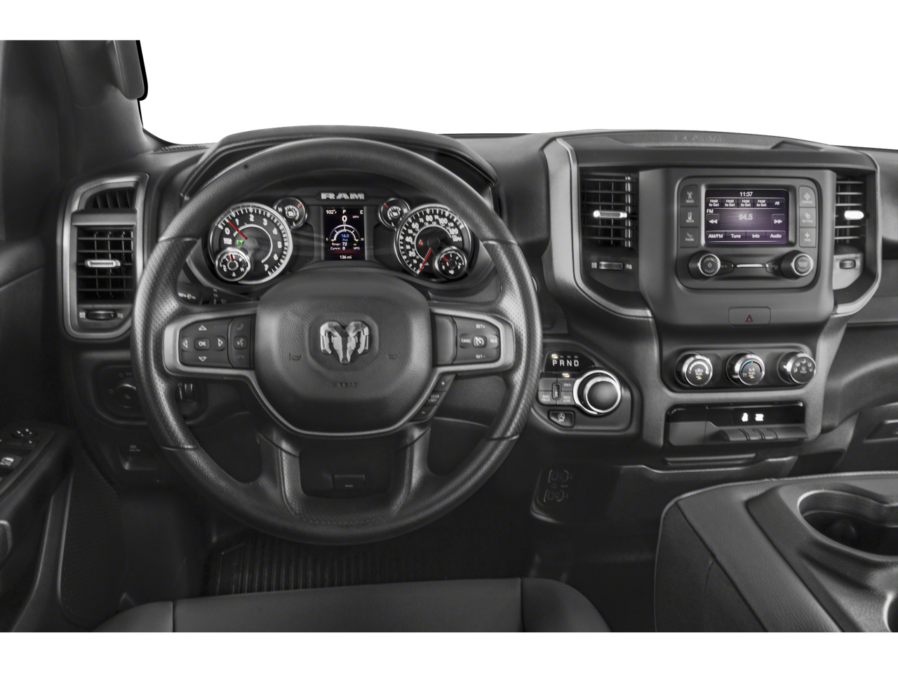 2023 RAM 1500 Tradesman Crew Cab 4x4 5'7' Box