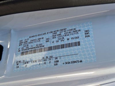 2024 Ford E-450SD 14' BOX TRUCK DRW