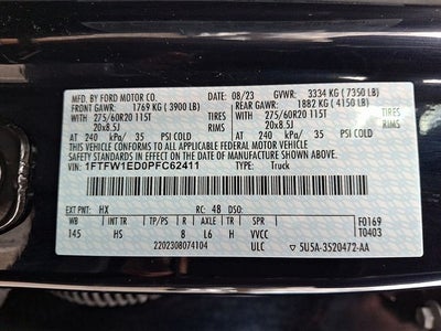 2023 Ford F-150 Lariat