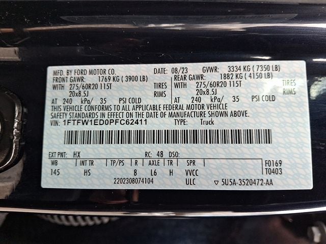 2023 Ford F-150 Lariat