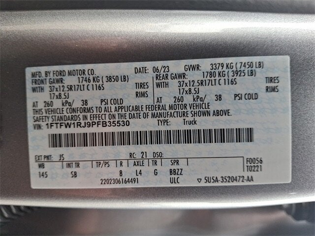 2023 Ford F-150 Raptor