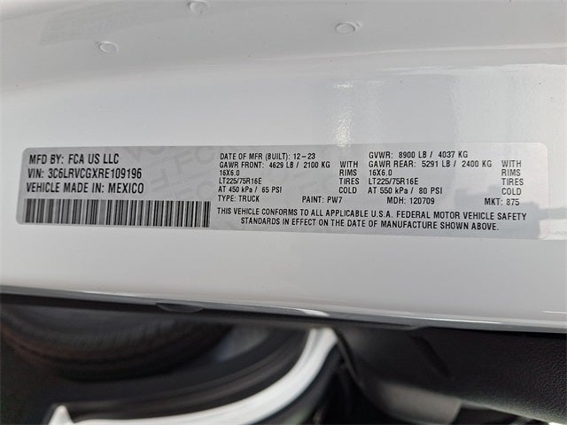 2024 RAM ProMaster 2500 High Roof