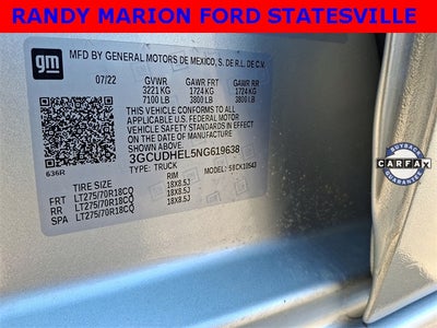 2022 Chevrolet Silverado 1500 ZR2