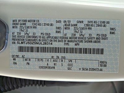 2022 Lincoln Corsair Grand Touring