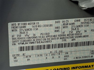 2025 Ford Expedition Max Platinum