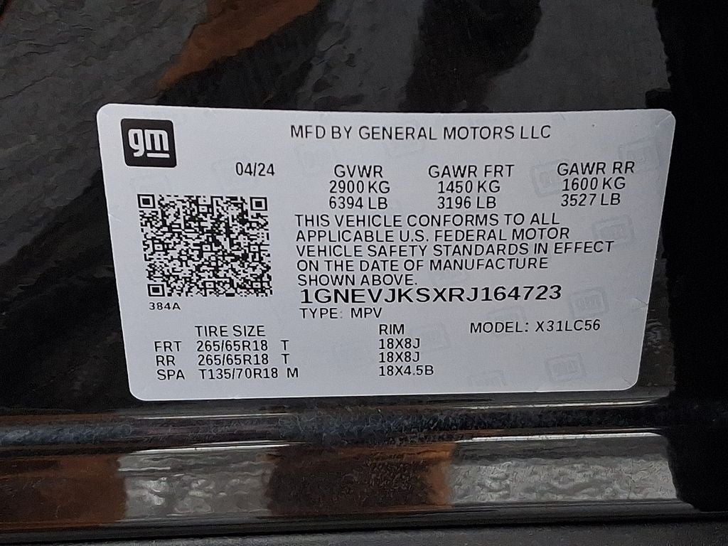 2024 Chevrolet Traverse Z71