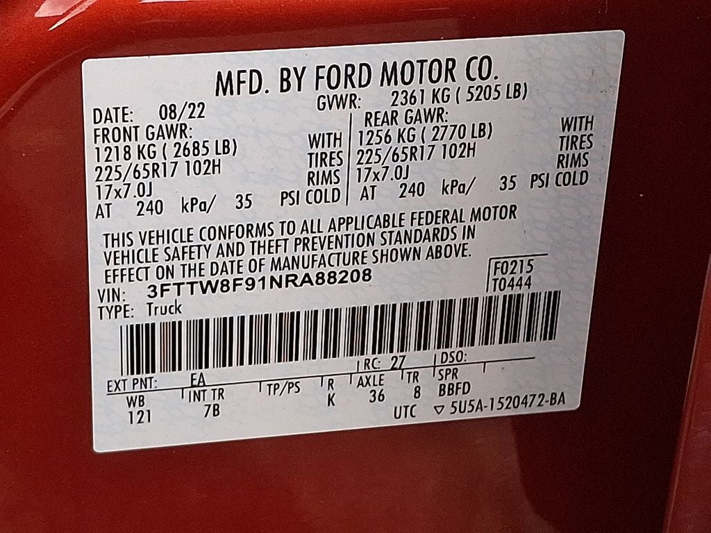 2022 Ford Maverick XLT