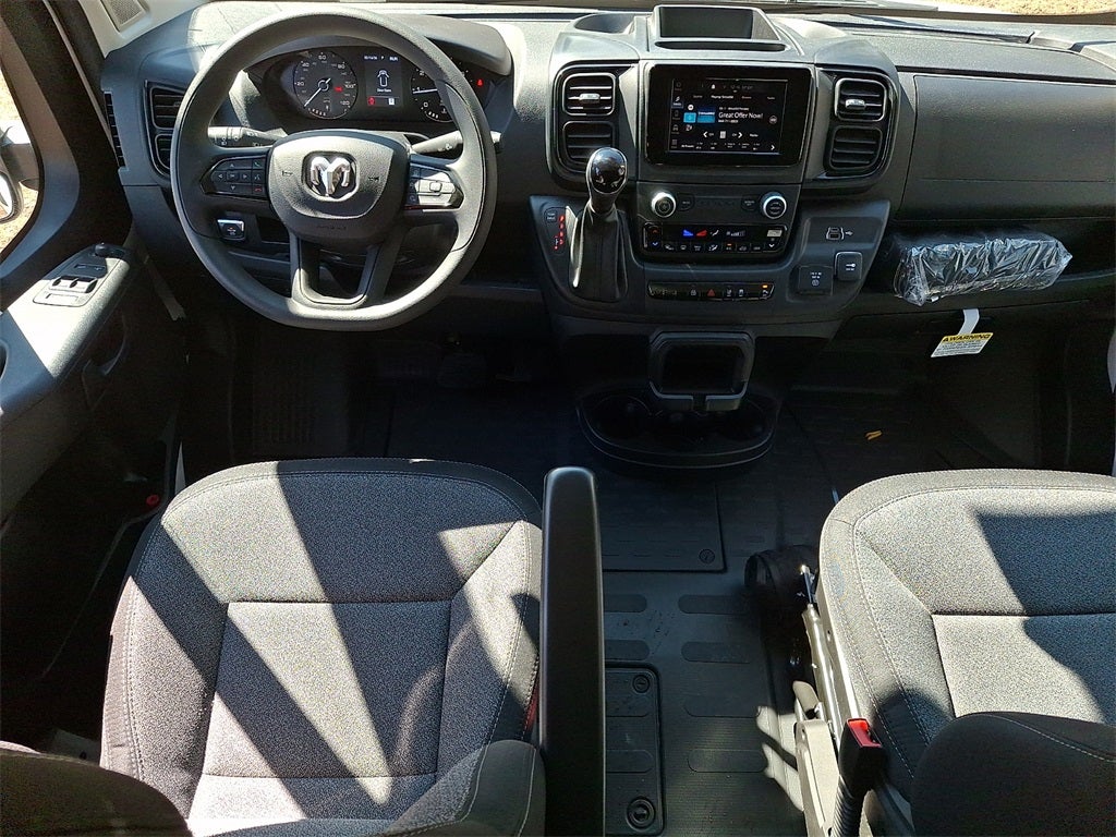 2024 RAM ProMaster 2500 Cargo Van Tradesman High Roof 136' WB w/Pass Seat