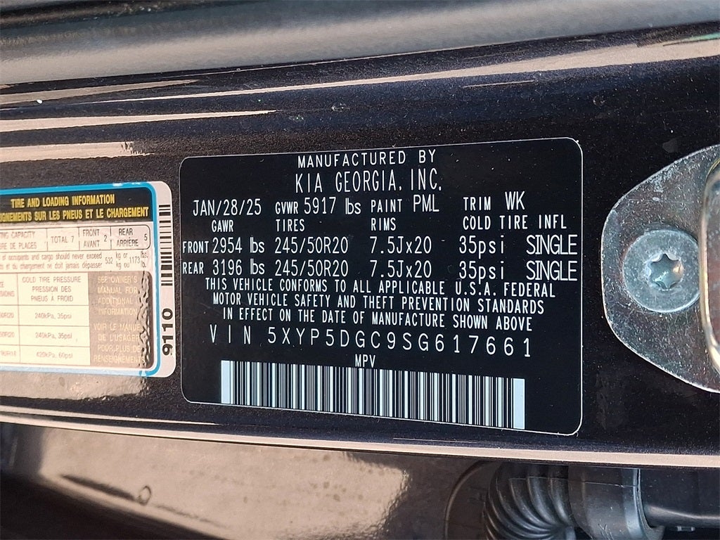 2025 Kia Telluride SX