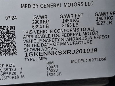 2024 GMC Acadia Elevation