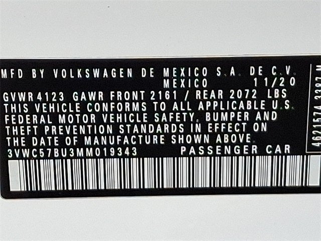 2021 Volkswagen Jetta 1.4T SE