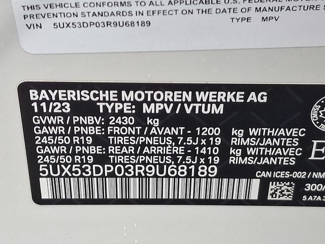 2024 BMW X3 xDrive30i