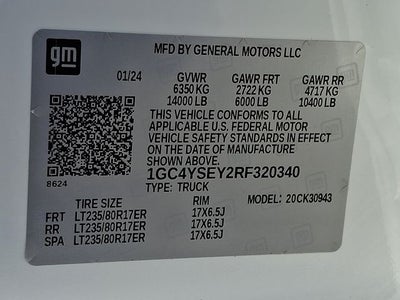 2024 Chevrolet Silverado 3500HD Work Truck