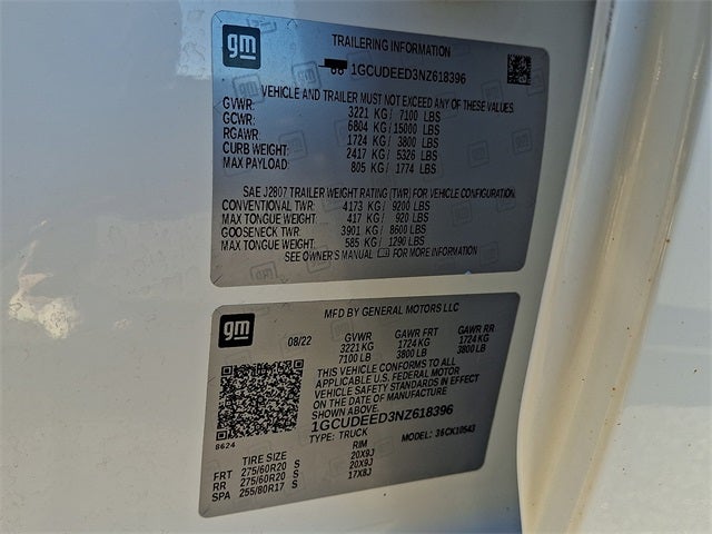 2022 Chevrolet Silverado 1500 RST