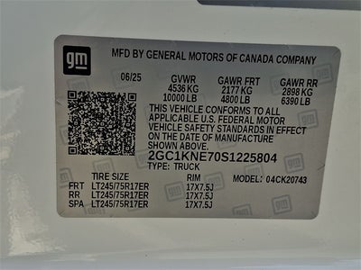 2025 Chevrolet Silverado 2500HD LT