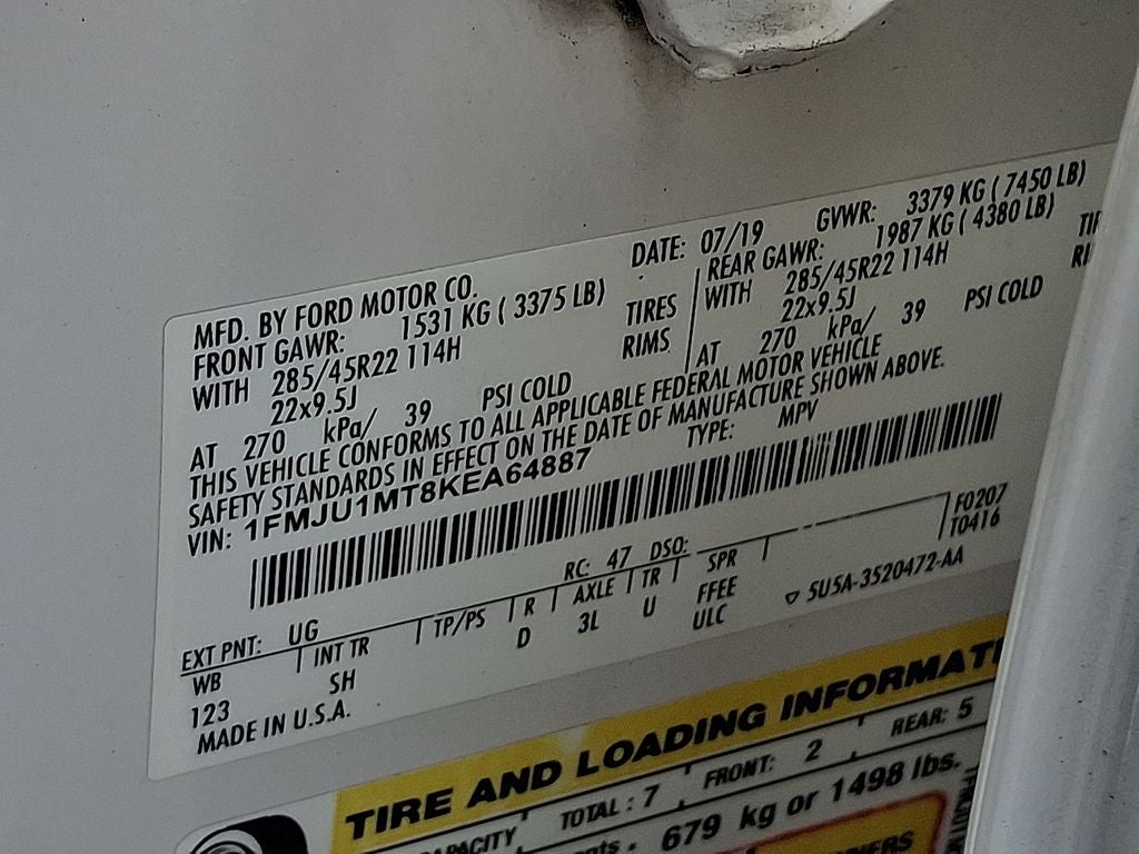 2019 Ford Expedition Platinum