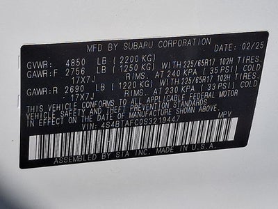 2025 Subaru Outback Premium