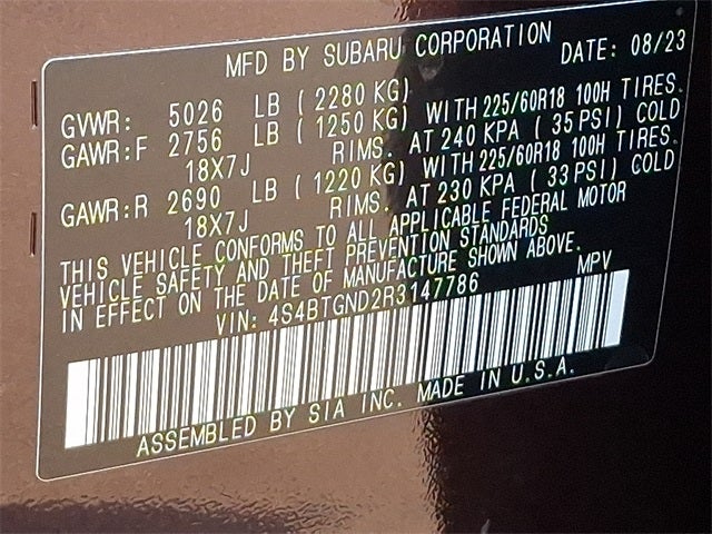 2024 Subaru Outback Limited XT