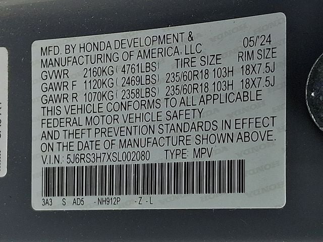 2025 Honda CR-V EX-L
