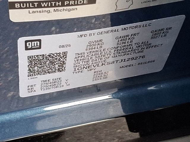 2026 Chevrolet Traverse RS