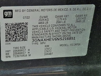 2022 Chevrolet Equinox LS