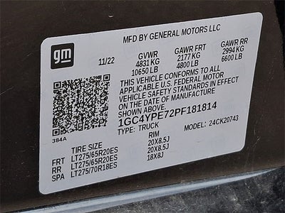 2023 Chevrolet Silverado 2500HD LTZ