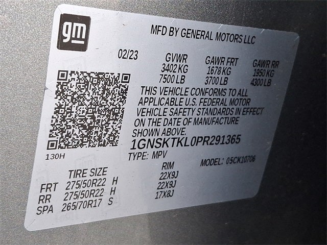 2023 Chevrolet Tahoe High Country