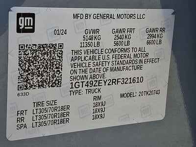 2024 GMC Sierra 2500HD AT4X