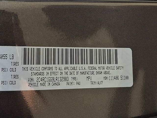 2020 Chrysler Pacifica Limited