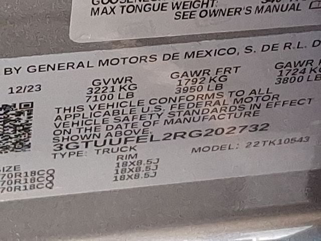 2024 GMC Sierra 1500 AT4X