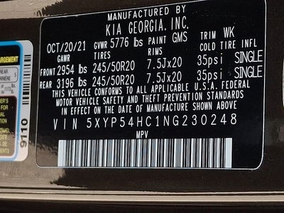 2022 Kia Telluride SX