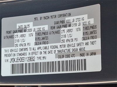 2025 Mazda Mazda CX-70 3.3 Turbo Premium Plus Package