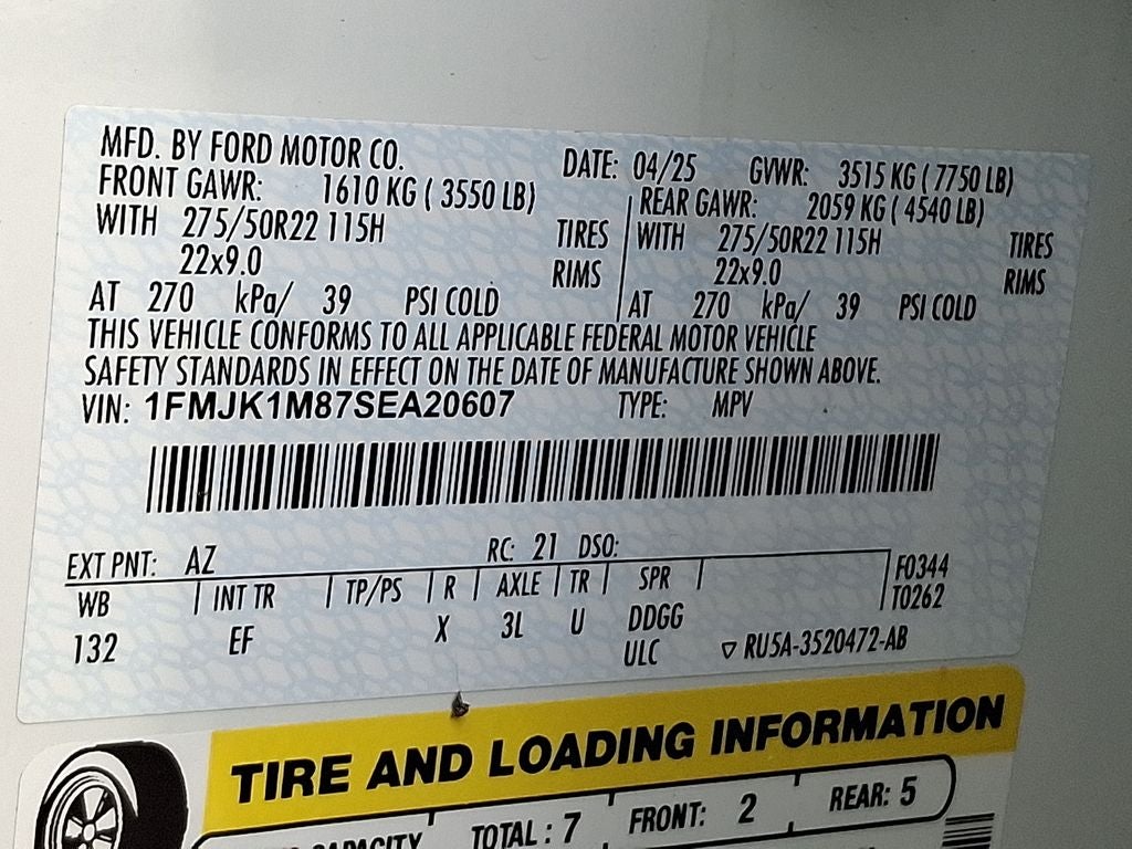 2025 Ford Expedition Max Platinum