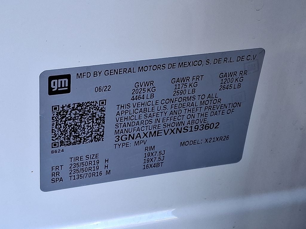 2022 Chevrolet Equinox RS