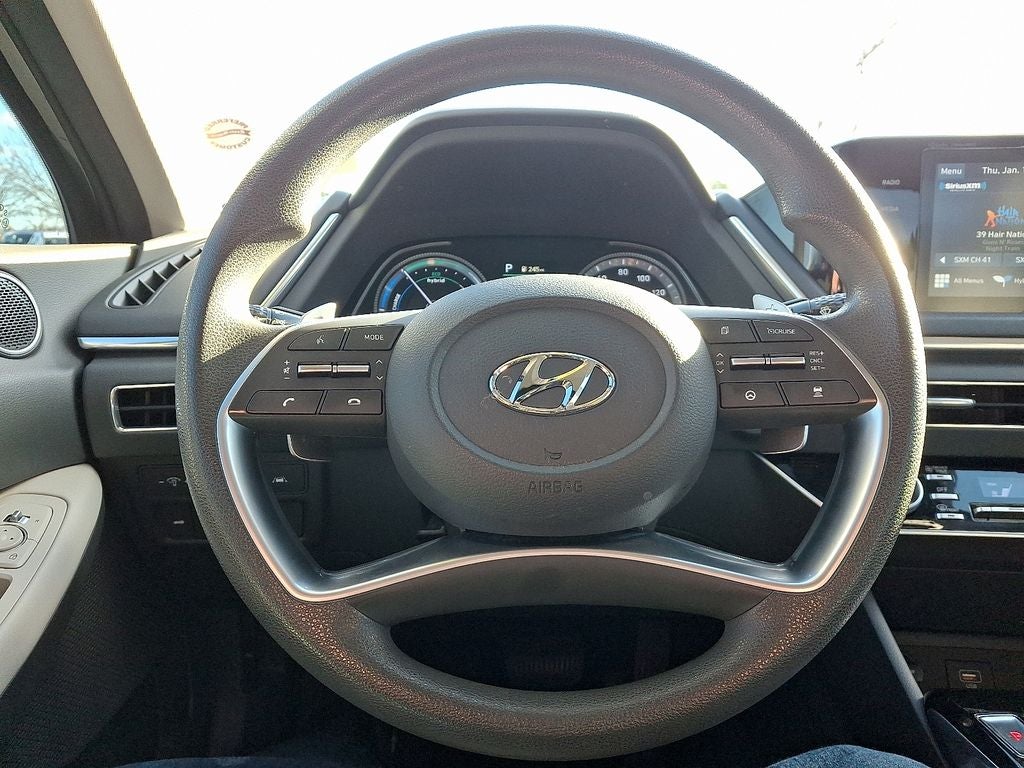 2020 Hyundai Sonata Hybrid Blue