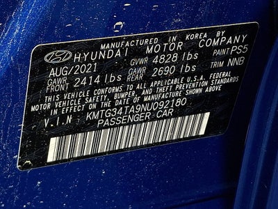 2022 Genesis G70 2.0T