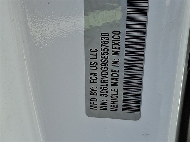 2025 RAM ProMaster 2500 Cargo Van Tradesman High Roof 159' WB w/Pass Seat